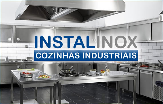 cozinha aço inox sistema de exaustão